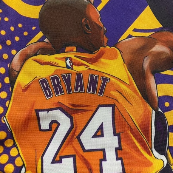 Kobe Bryant 1978-2020 LA Lakers 2008 NBA MVP Light Weight Backpack - Picture 11 of 13